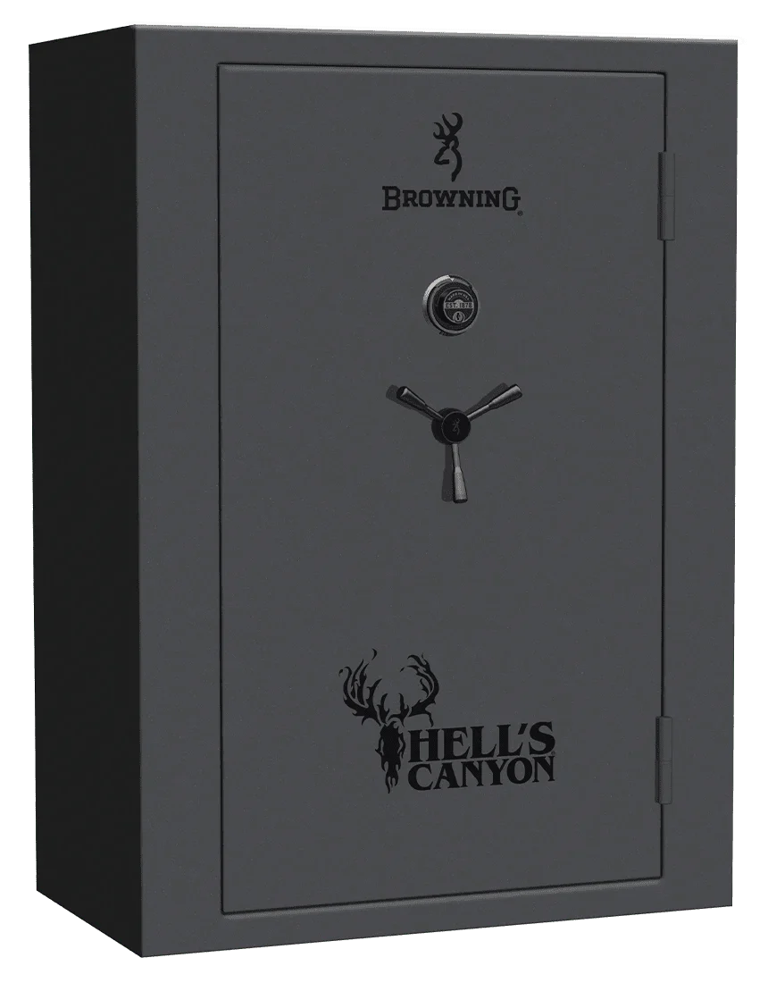 Browning HC49 Hell's Canyon Wide 49-Gun Safe — front exterior