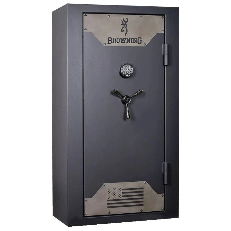 Browning HTR33 Hunter Deluxe 33-Gun Safe — Textured Black exterior