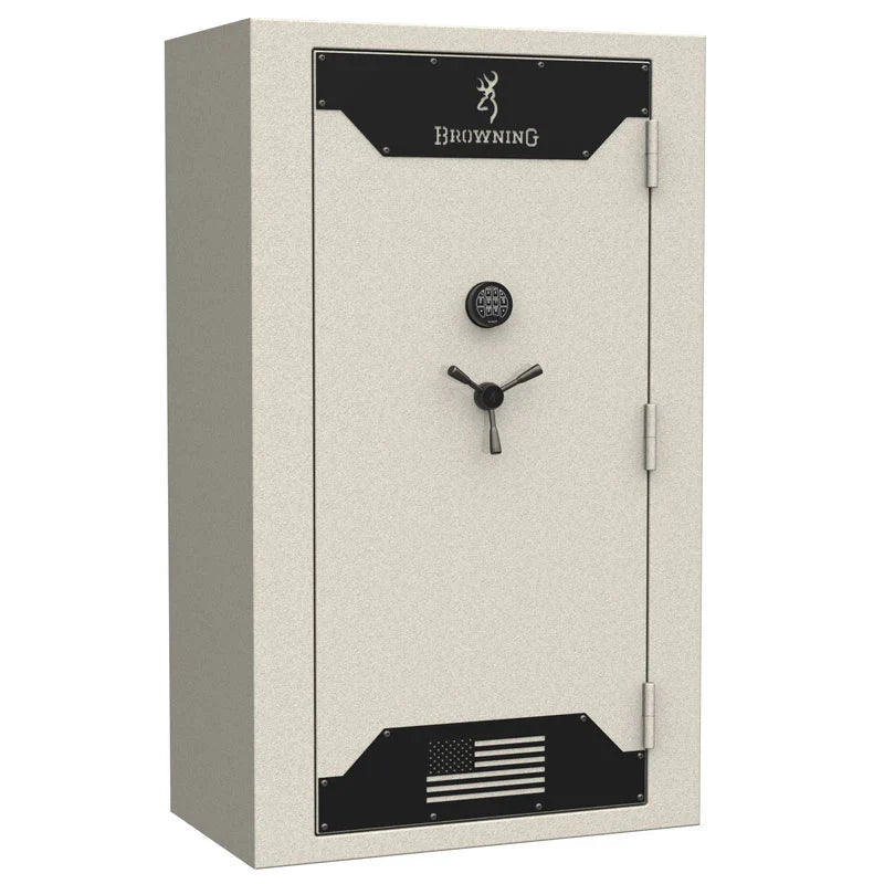 Browning HTR49T Hunter Deluxe Tall 49-Gun Safe — Textured Putty exterior