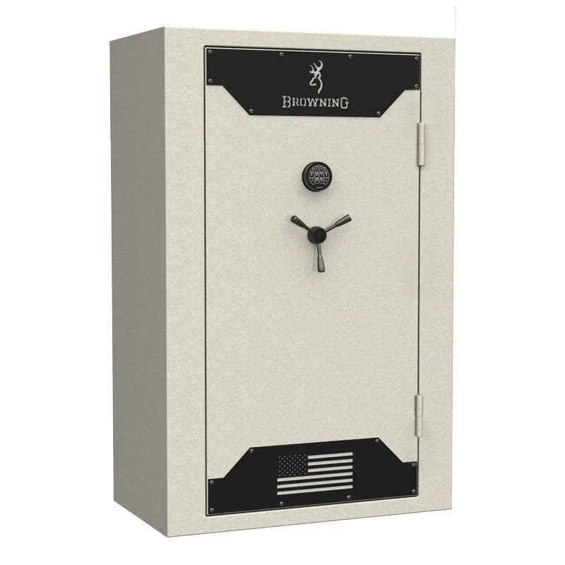 Browning HTR49 Hunter Deluxe Wide 49-Gun Safe — Textured Putty exterior