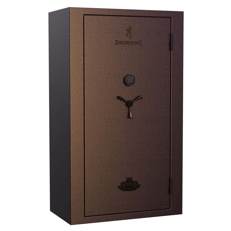 Browning RW49T Rawhide Tall 49-Gun Safe — Saddle Brown exterior
