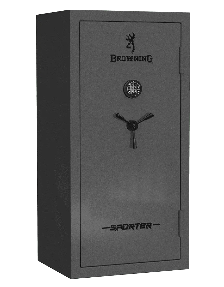 Browning SP23 Sporter 23-Gun Safe — Hammer Gloss Gray exterior