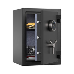 RPNB High Capacity Digital Fireproof Safe with Adjustable Shelf for Money & Jewelry, RPFS50