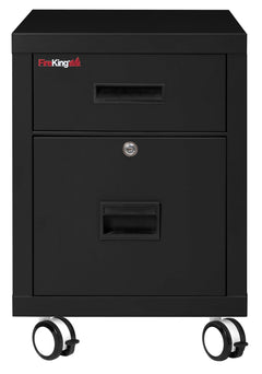 FireKing Mobile Pedestal 1-Hour Fire Rated File Cabinet - 2M1822-1