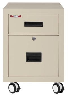 FireKing Mobile Pedestal 1-Hour Fire Rated File Cabinet - 2M1822-1