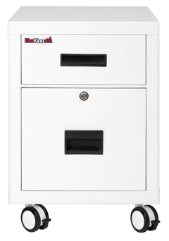 FireKing Mobile Pedestal 1-Hour Fire Rated File Cabinet - 2M1822-1