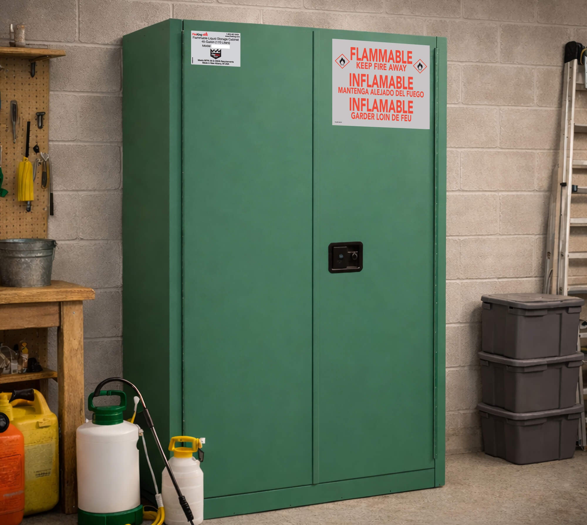 FireKing Flammable Safety Cabinet | UL, OSHA, NFPA & ANSI Compliant