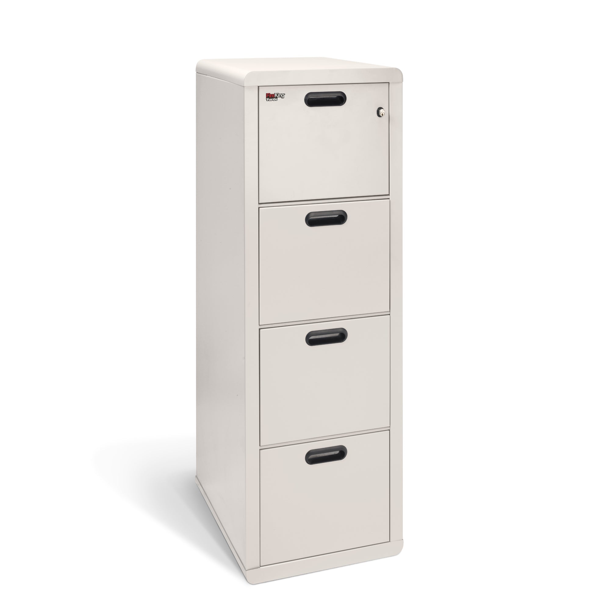 FireKing Turtle Contour 1 Hour Fire Rated File Cabinet | Letter/Legal Filing | 2 or 4 Drawers
