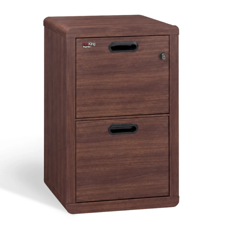 FireKing Turtle Contour 1 Hour Fire Rated File Cabinet | Letter/Legal Filing | 2 or 4 Drawers