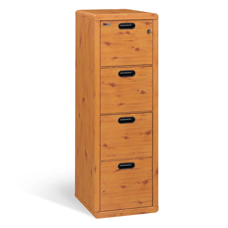 FireKing Turtle Contour 1 Hour Fire Rated File Cabinet | Letter/Legal Filing | 2 or 4 Drawers