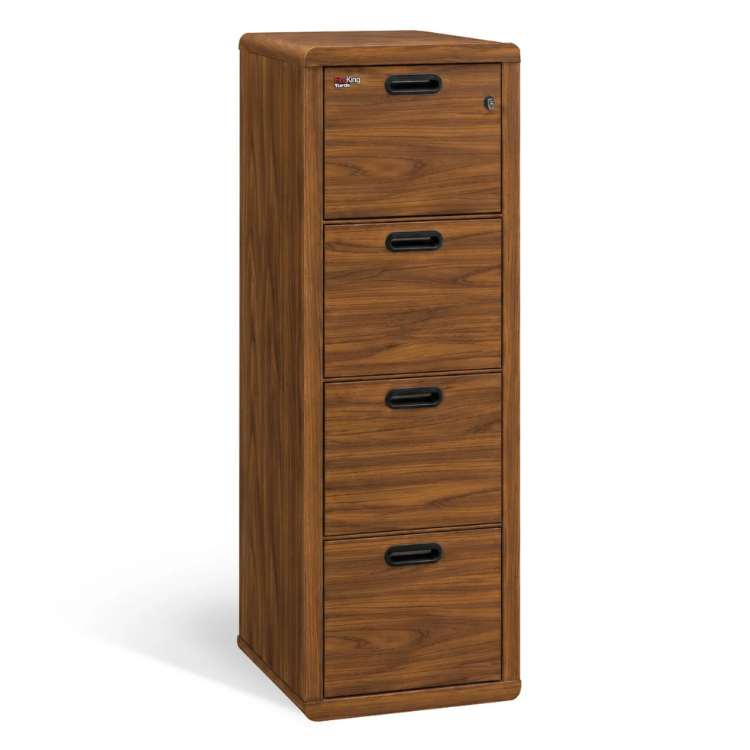FireKing Turtle Contour 1 Hour Fire Rated File Cabinet | Letter/Legal Filing | 2 or 4 Drawers