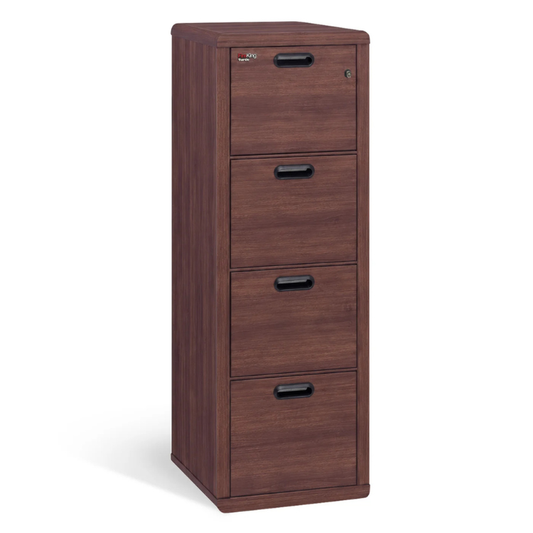 FireKing Turtle Contour 1 Hour Fire Rated File Cabinet | Letter/Legal Filing | 2 or 4 Drawers