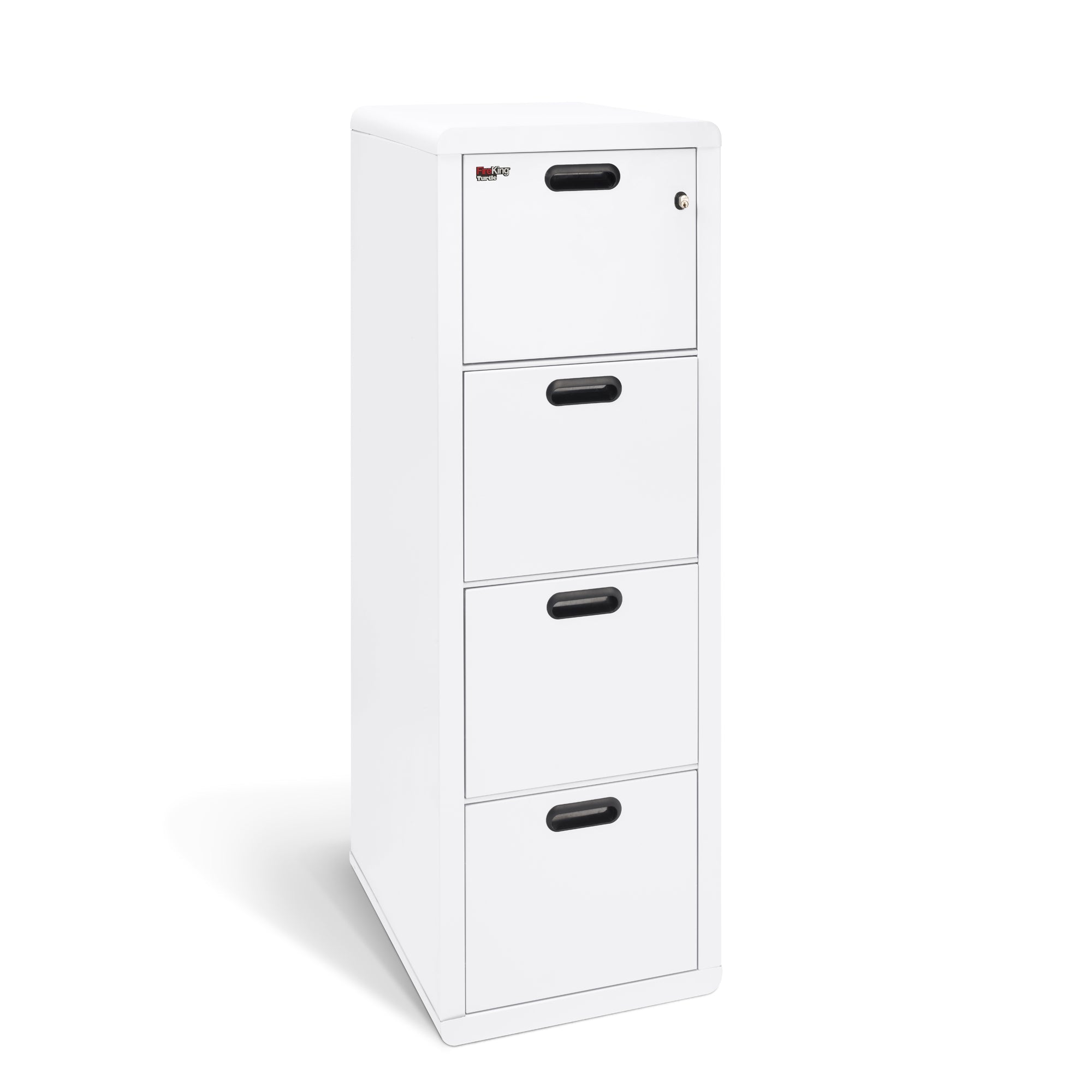 FireKing Turtle Contour 1 Hour Fire Rated File Cabinet | Letter/Legal Filing | 2 or 4 Drawers