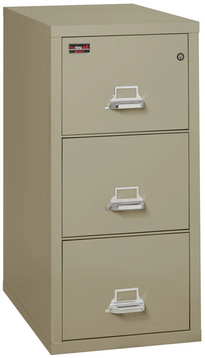 Fireking 2-Hour Fire Rated Vertical File Cabinet 3-Drawer