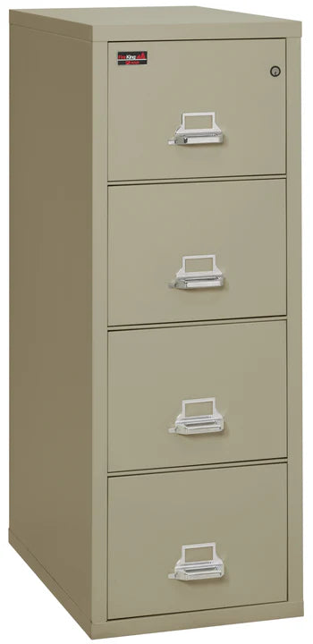Fireking 2-Hour Fire Rated Vertical File Cabinet 4-Drawer