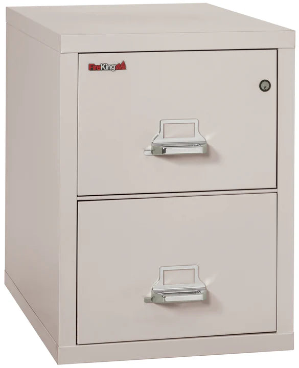 Fireking Vertical 1-Hour Fire Rated File Cabinet 2-Drawer