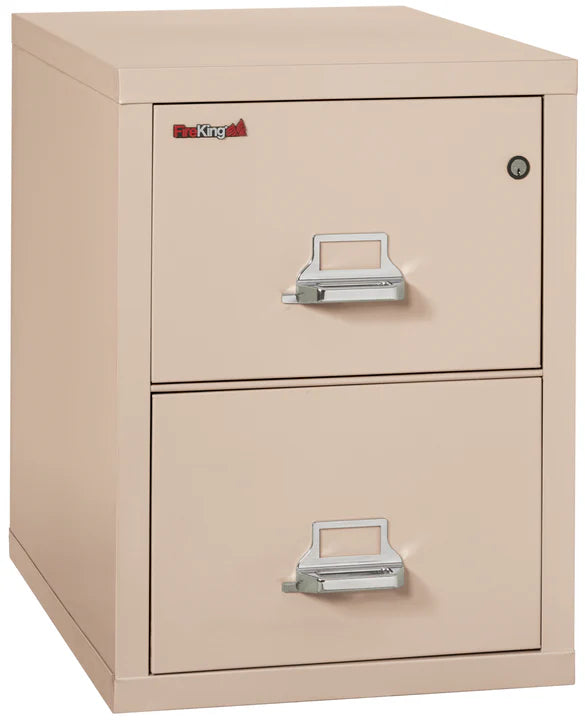 Fireking Vertical 1-Hour Fire Rated File Cabinet 2-Drawer