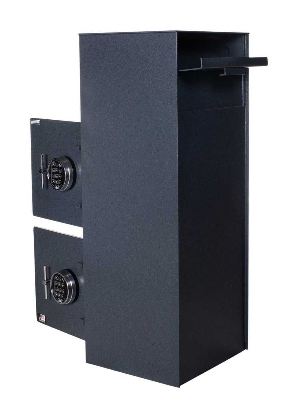 Gardall BL1337 Heavy Duty Double Door Depository | Back Loading | B-Rated Safe | Single Door Option