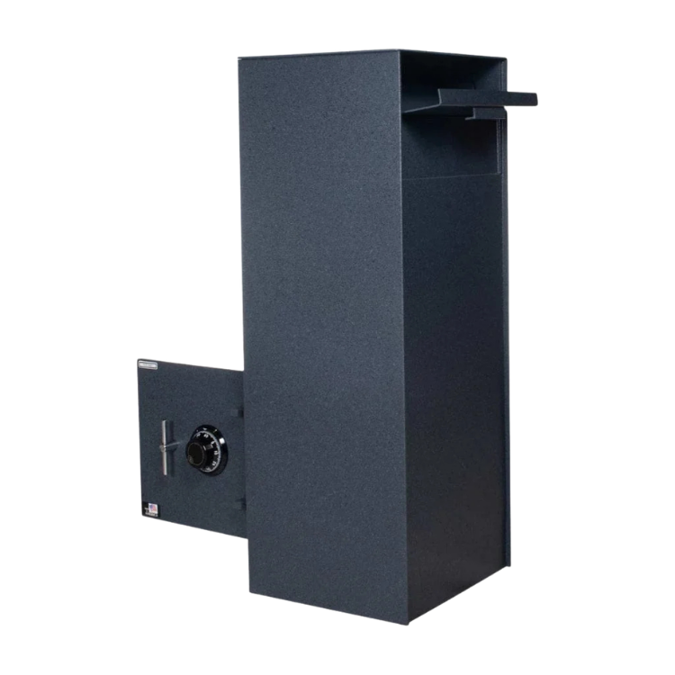 Gardall BL1337 Heavy Duty Double Door Depository | Back Loading | B-Rated Safe | Single Door Option
