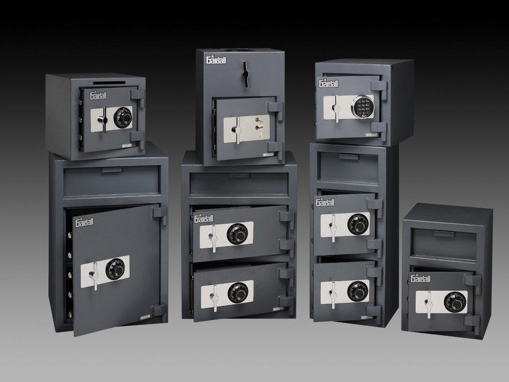 Gardall LCR2014 Commercial Light Duty Depository/Cash Handling Safe | UL Listed Lock | Rotary Hopper