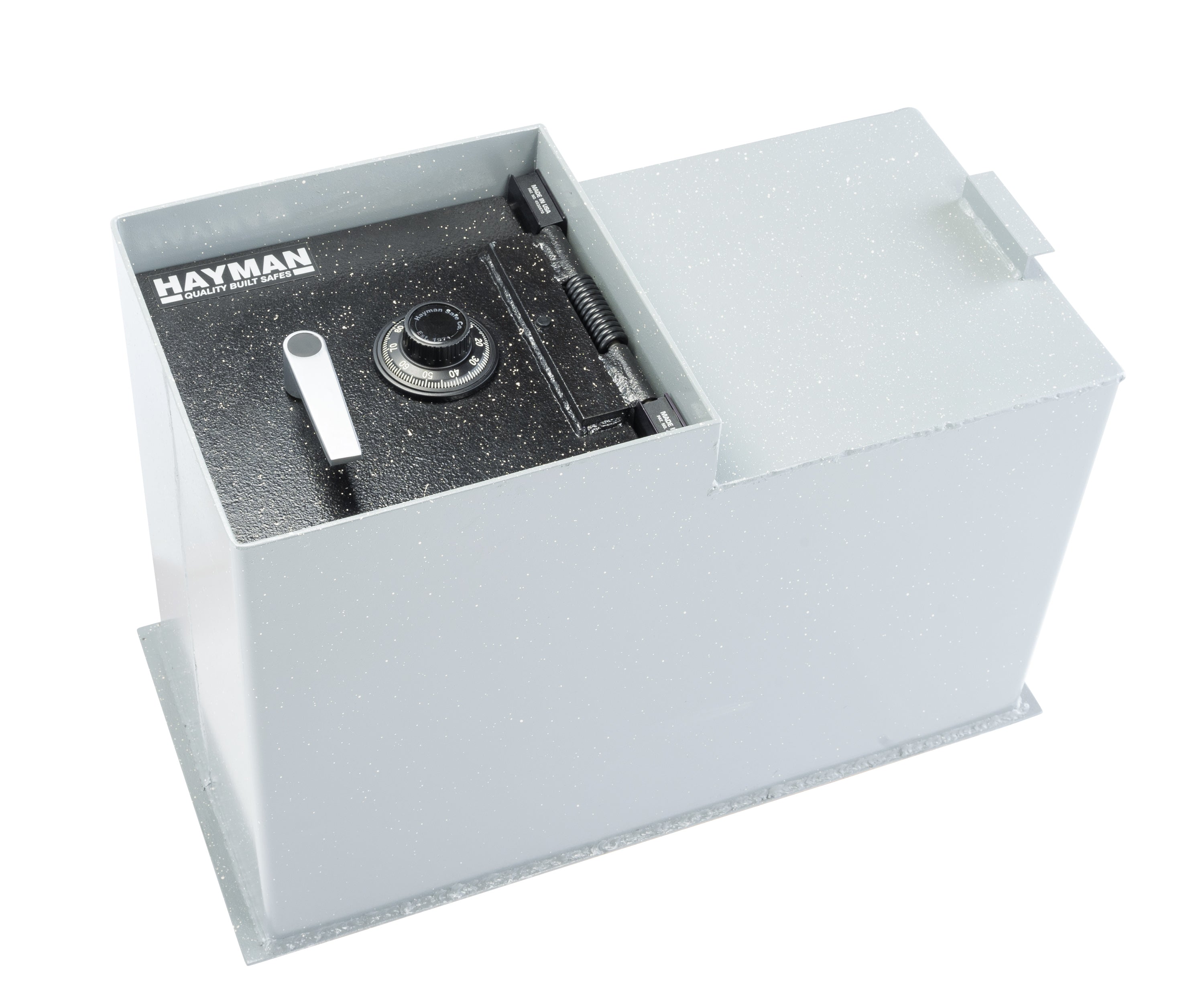 Hayman FS-16DB-C Steel Body In-Floor Safe | Wide Body | B-Rate | 1/2" Solid Steel Door