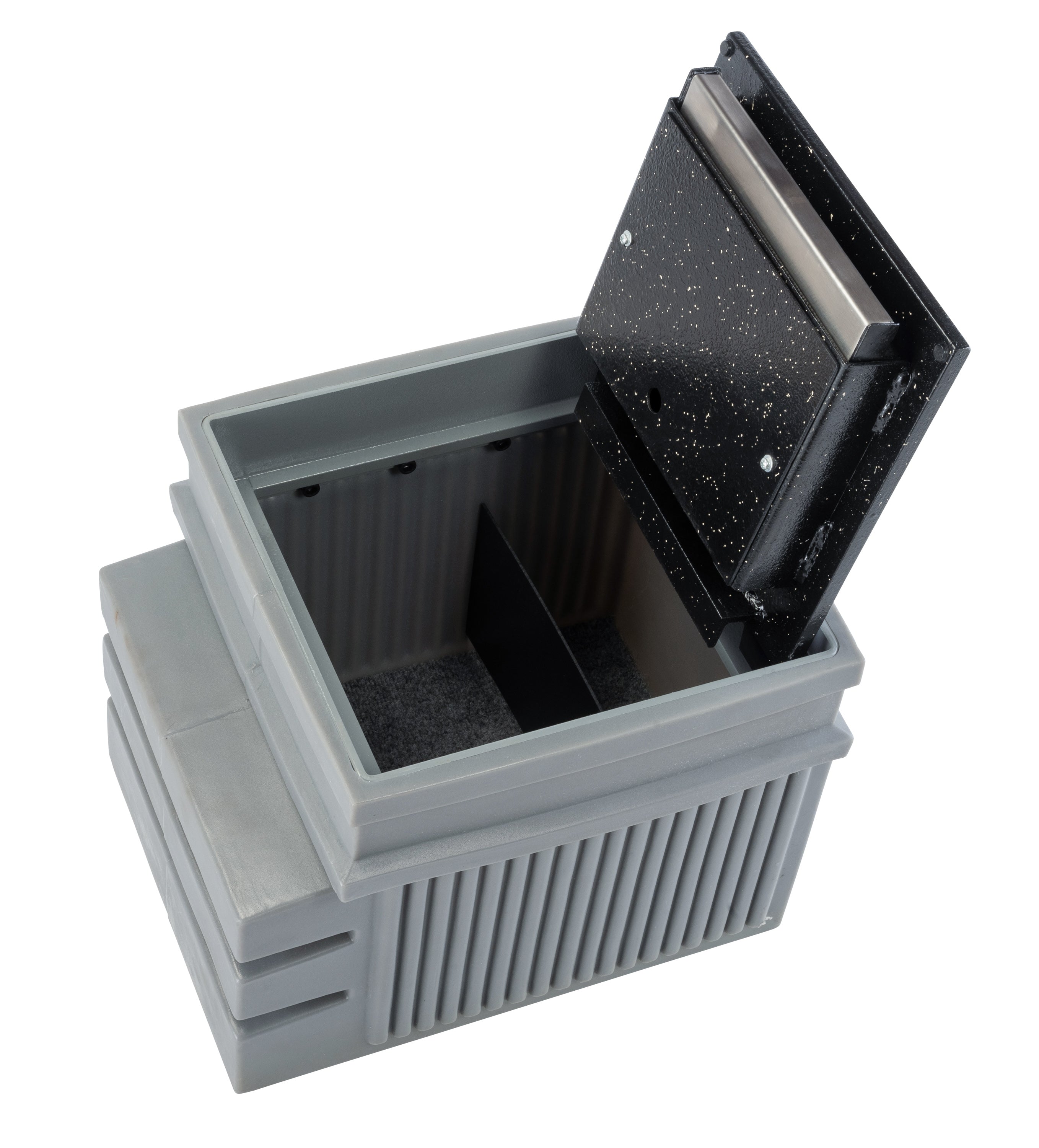 Hayman FS-2300B-C Polyethylene In-Floor Safe | B-Rate | 1/2" Solid Steel Door