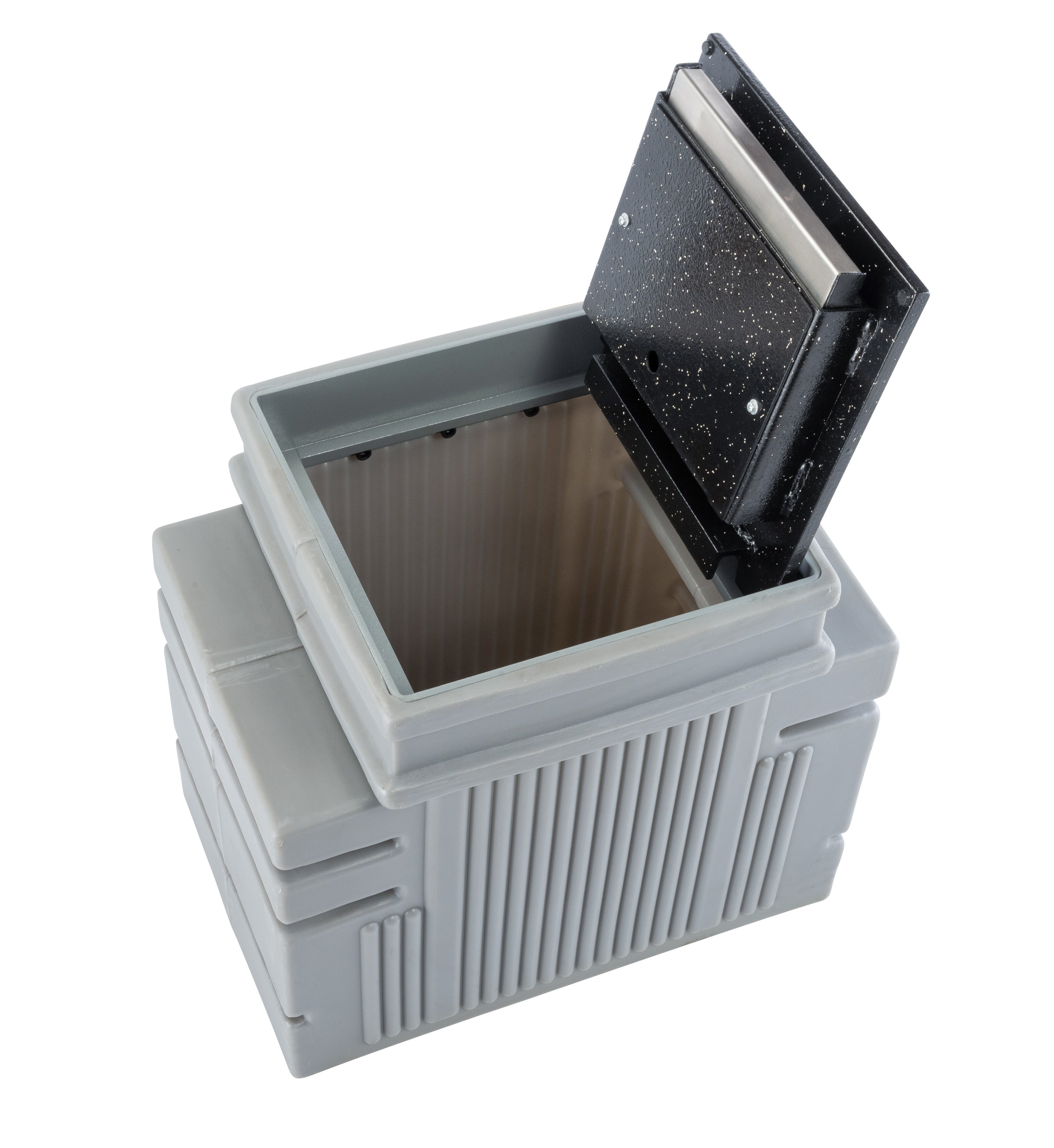 Hayman FS-4000B-C Polyethylene In-Floor Safe | B-Rate | 1/2" Solid Steel Door