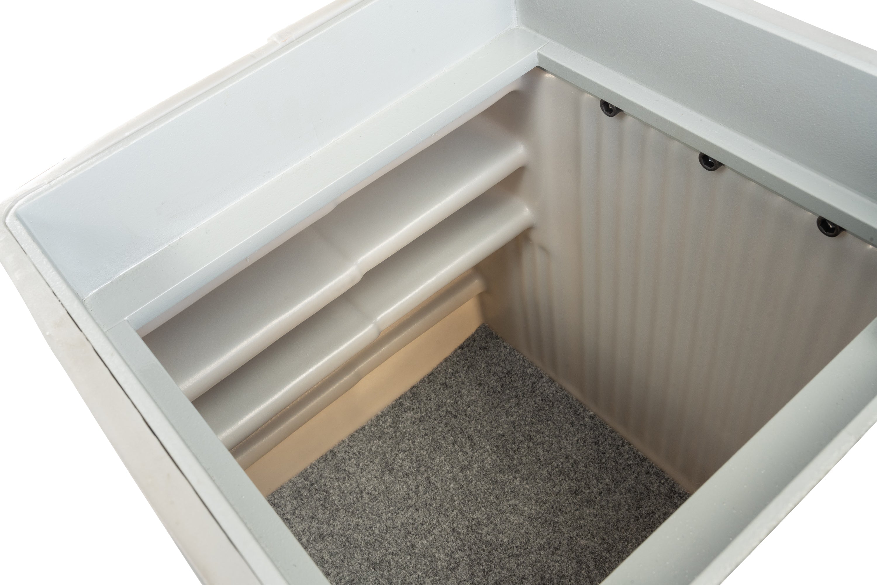 Hayman FS-4000B-C Polyethylene In-Floor Safe | B-Rate | 1/2" Solid Steel Door