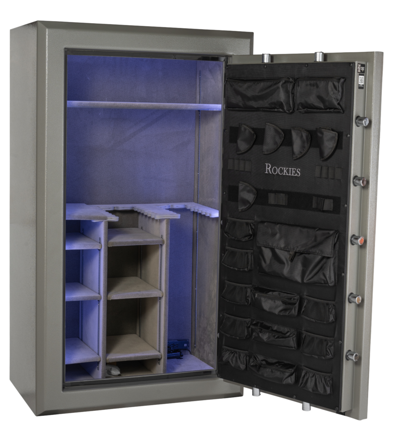 Hayman RK-7242 Rockies Gun Safe | UL RSC Certified | 2 Hour Fire Rating | 45 Gun Capacity
