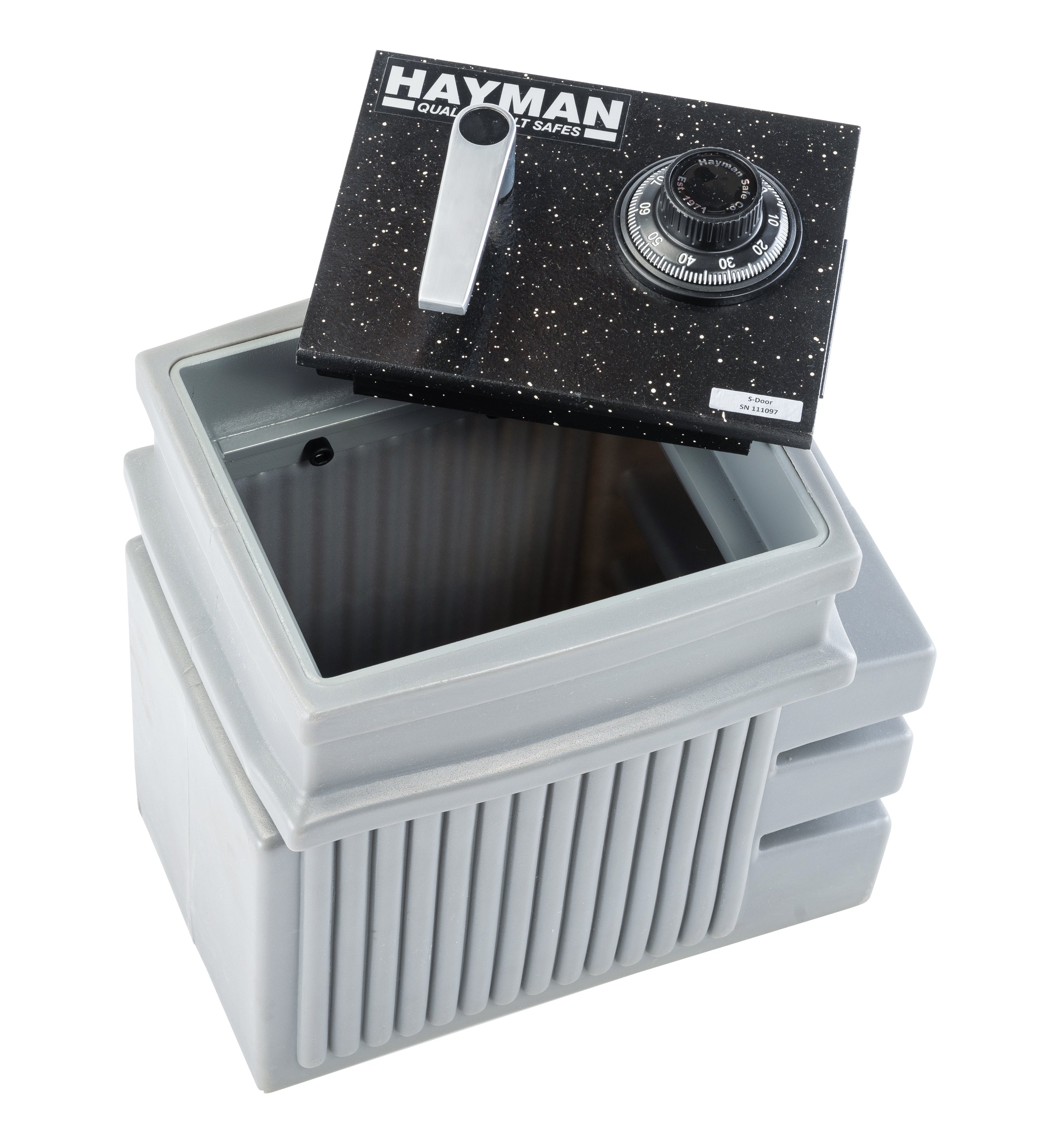 Hayman S-1200B-C Polyethylene In-Floor Safe | B-Rate | 1/2" Solid Steel Door
