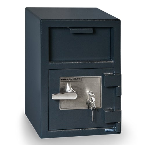 Hollon Fd-2014K Front Load Depository Safe With Key Lock
