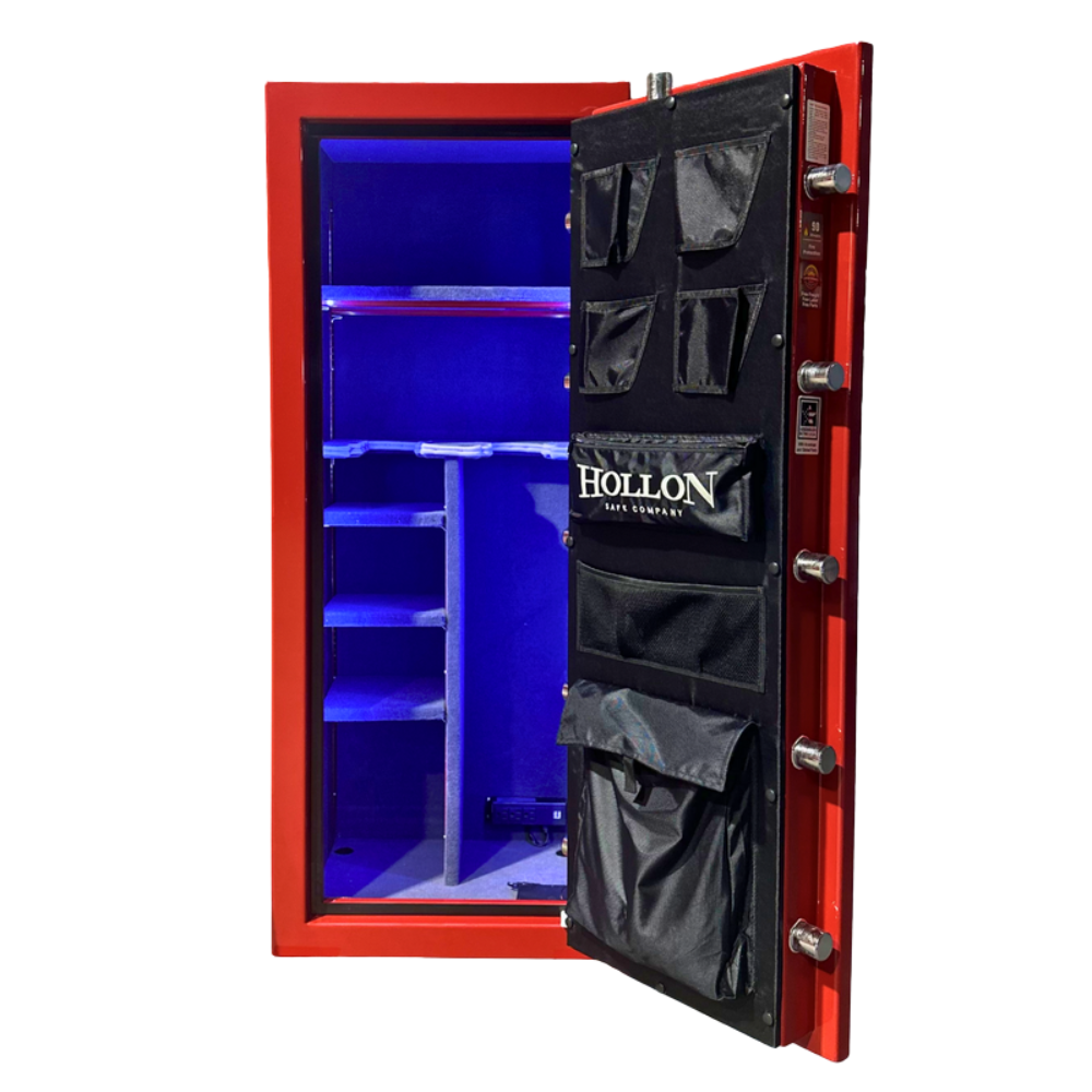 Hollon BHS-16E Black Hawk Series Gun Safe with Electronic Lock | 90 Minute Fire Rating | 16 Gun Capacity
