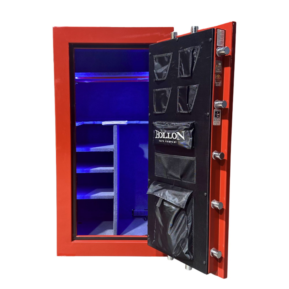 Hollon BHS-22E Black Hawk Series Gun Safe with Electronic Lock | 90 Minute Fire Rating | 22 Gun Capacity