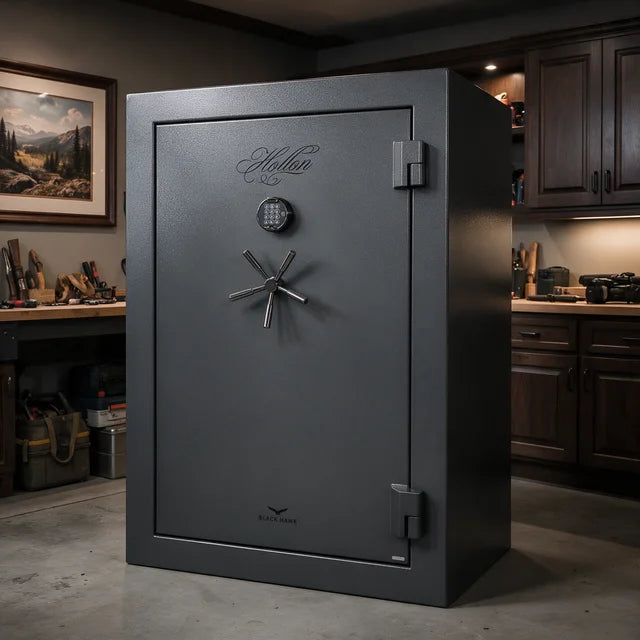 Hollon BHS-39C Black Hawk Series Gun Safe with Dial Combination Lock | 90 Minute Fire Rating