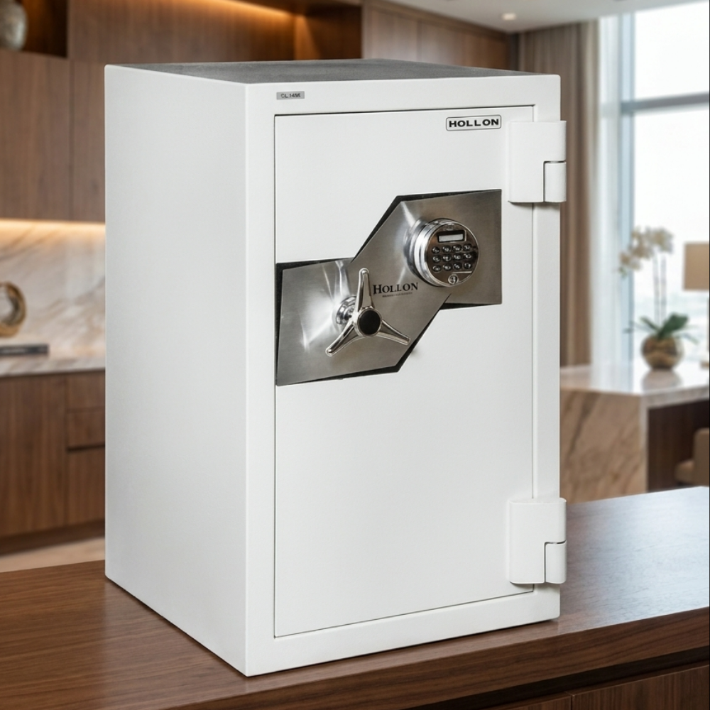 Hollon FB-845E Oyster Series Fire And Burglary Safe with Electronic Lock | 3.63 Cubic Feet | 2 Hour Fire Rating