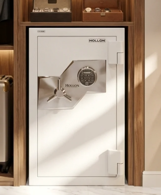 Hollon FB-845E Oyster Series Fire And Burglary Safe with Electronic Lock | 3.63 Cubic Feet | 2 Hour Fire Rating