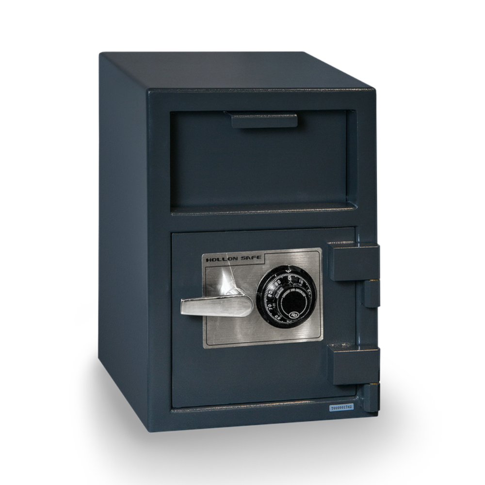 Hollon FD-2014C Depository Safe with Dial Combination Lock