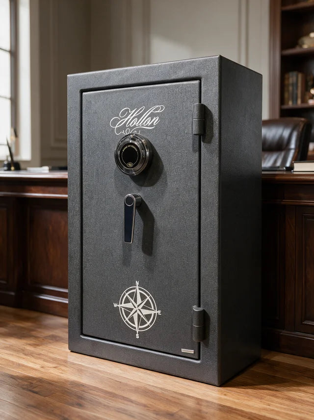 Hollon HGS-8C Hunter Series Gun Safe with Dial Combination Lock | 45 Minute Fire Rating