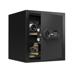 RPNB Black Cabinet Safe With Perfect Size For Home Security Safe Box, Commercial & Residential Safe, 1.2 Cubic Feet, RP36ESA