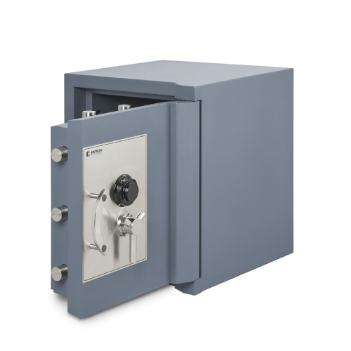 Hayman MV30-2017 TL-30 High Security Burglar & Fire Safe Door Open Sideways View