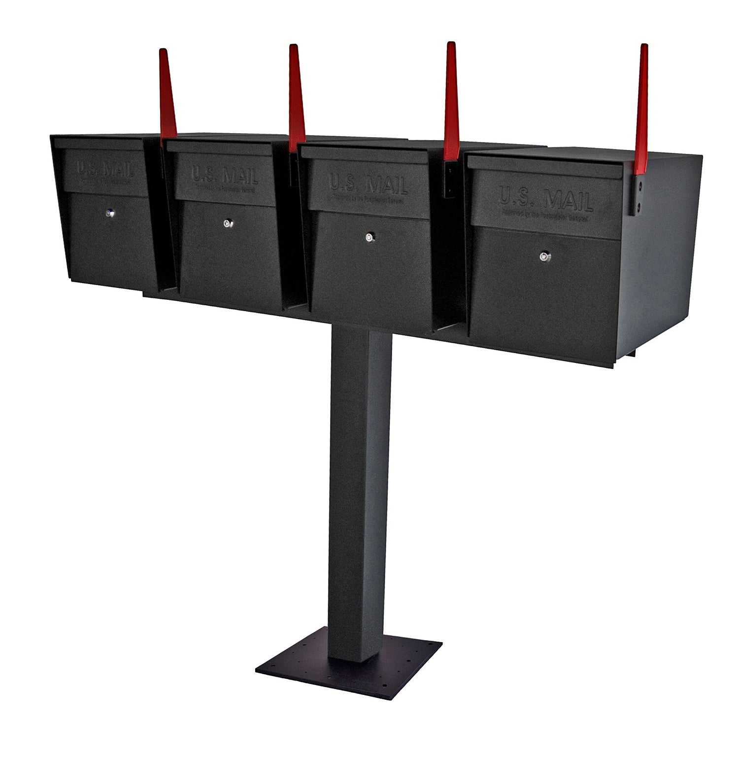 Mail Boss 4-Box Spreader Bar