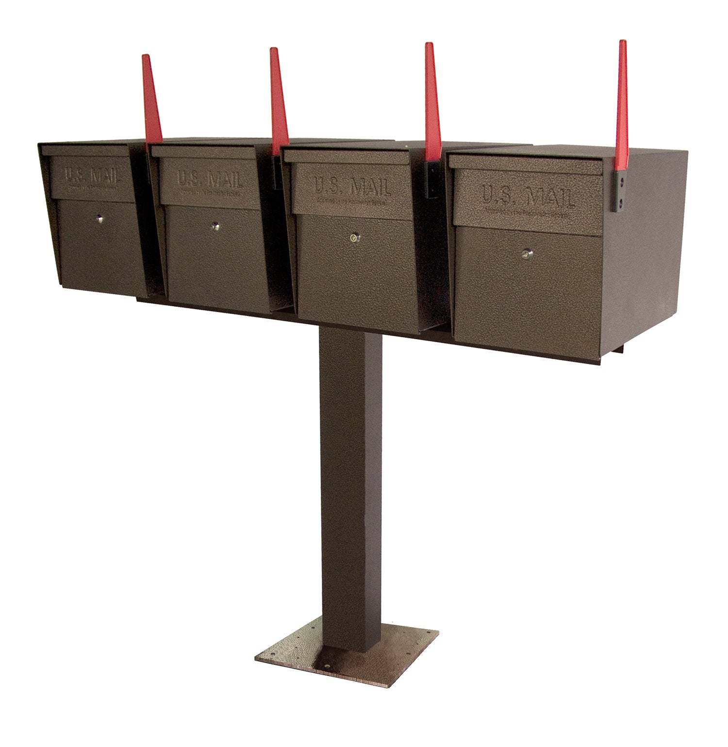 Mail Boss 4-Box Spreader Bar