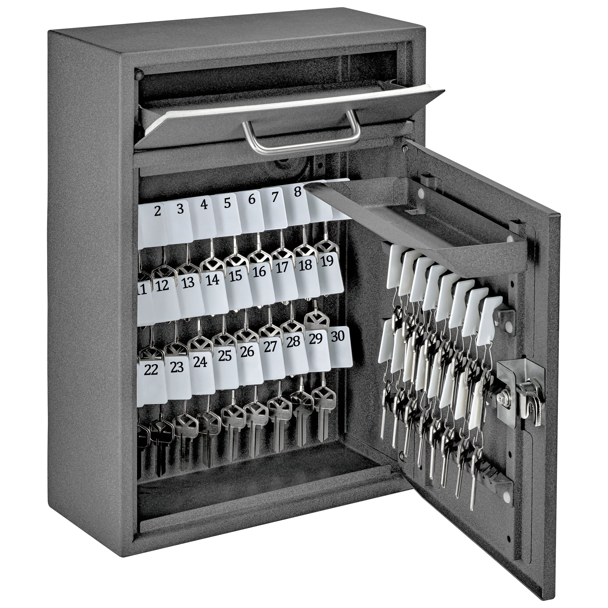 Mail Boss Key Boss Locking Security Key Drop Box - 105 Key Holders