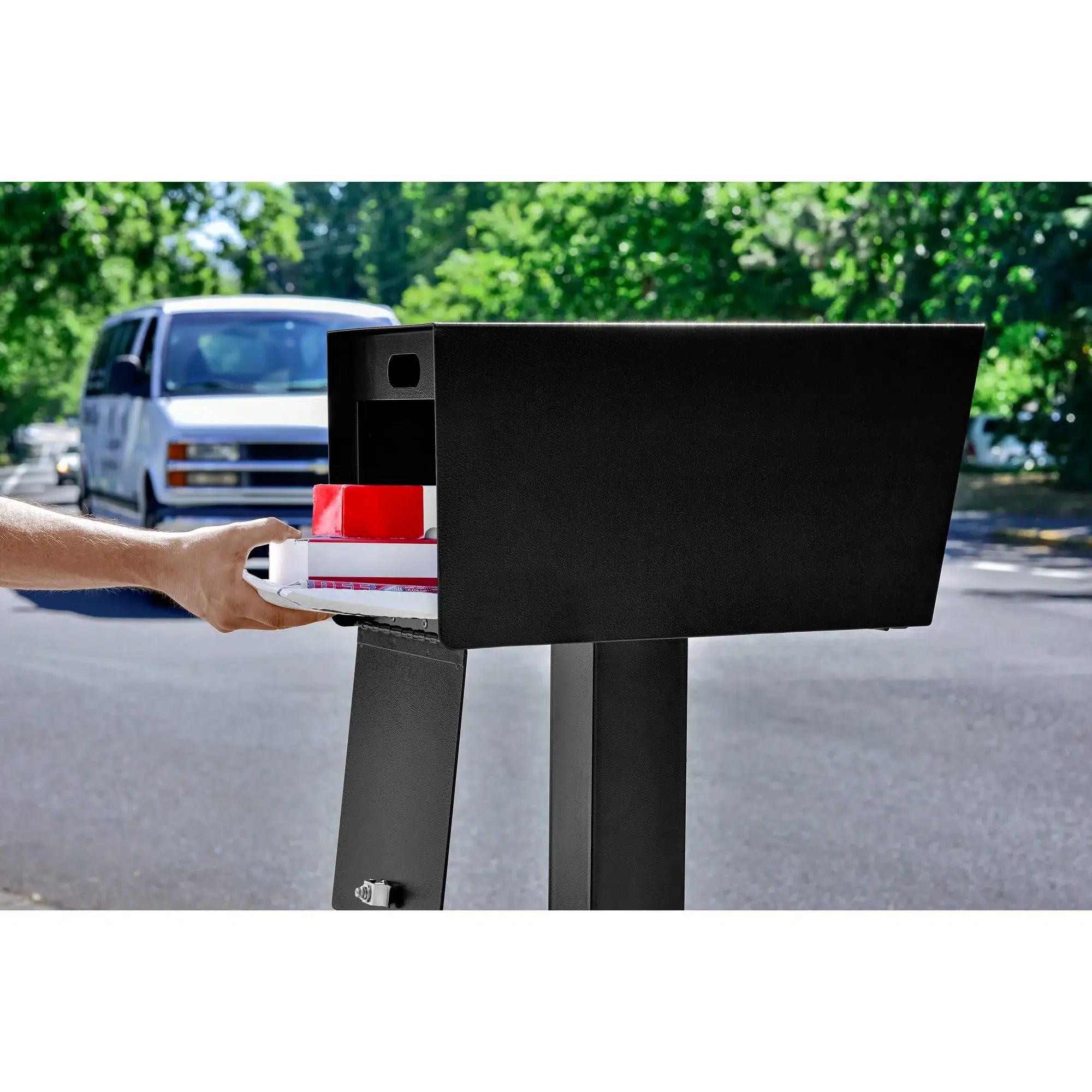 Mail Boss Mail Manager Street Safe - Rear Locking Mailbox