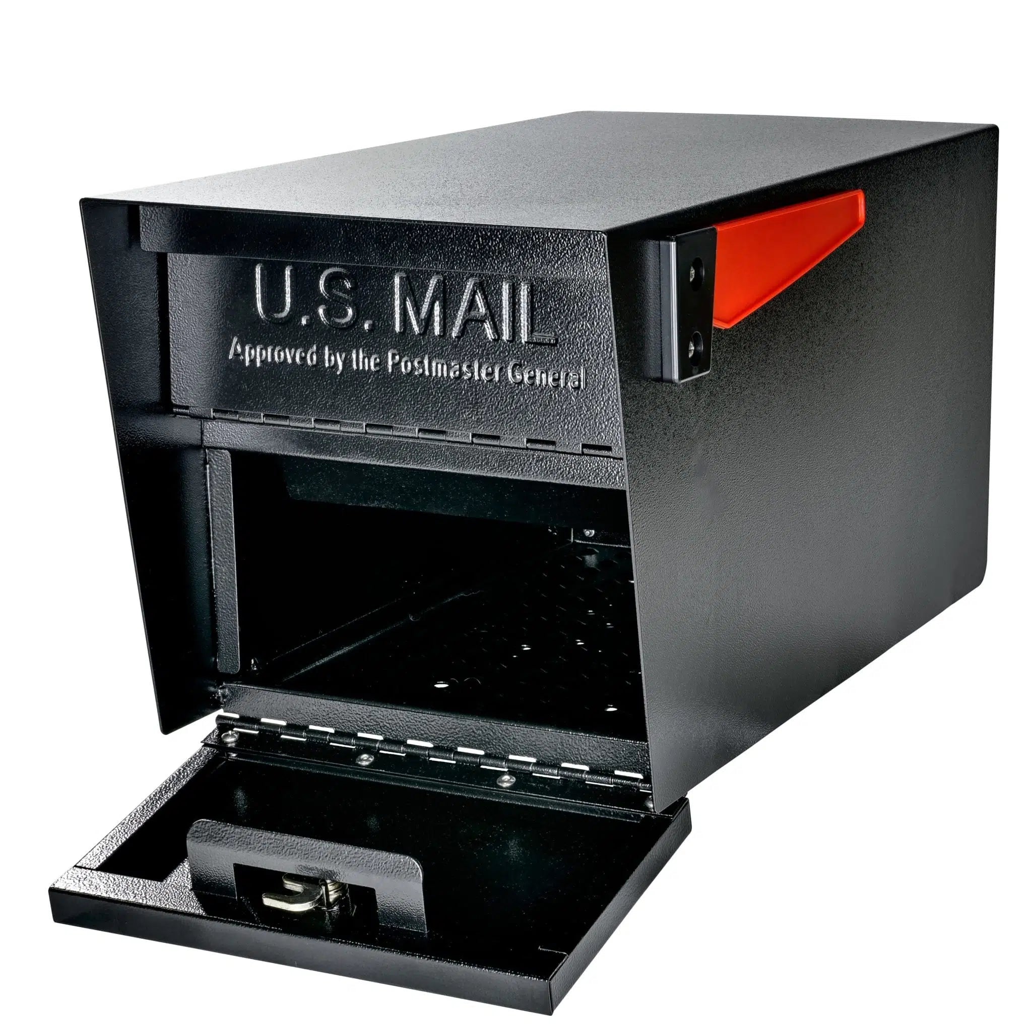 Mail Boss Mail Manager Street Safe Latitude - Front and Rear Locking Mailbox