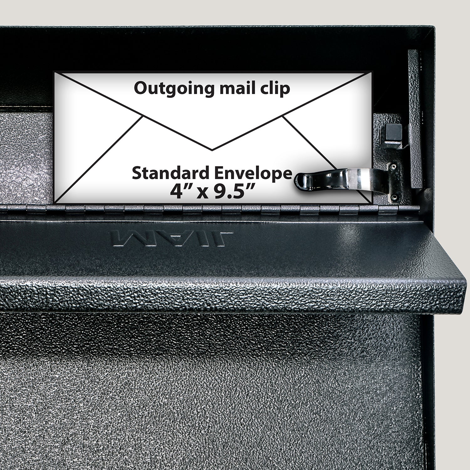 Mail Boss Metro Wall Mount Locking Mailbox