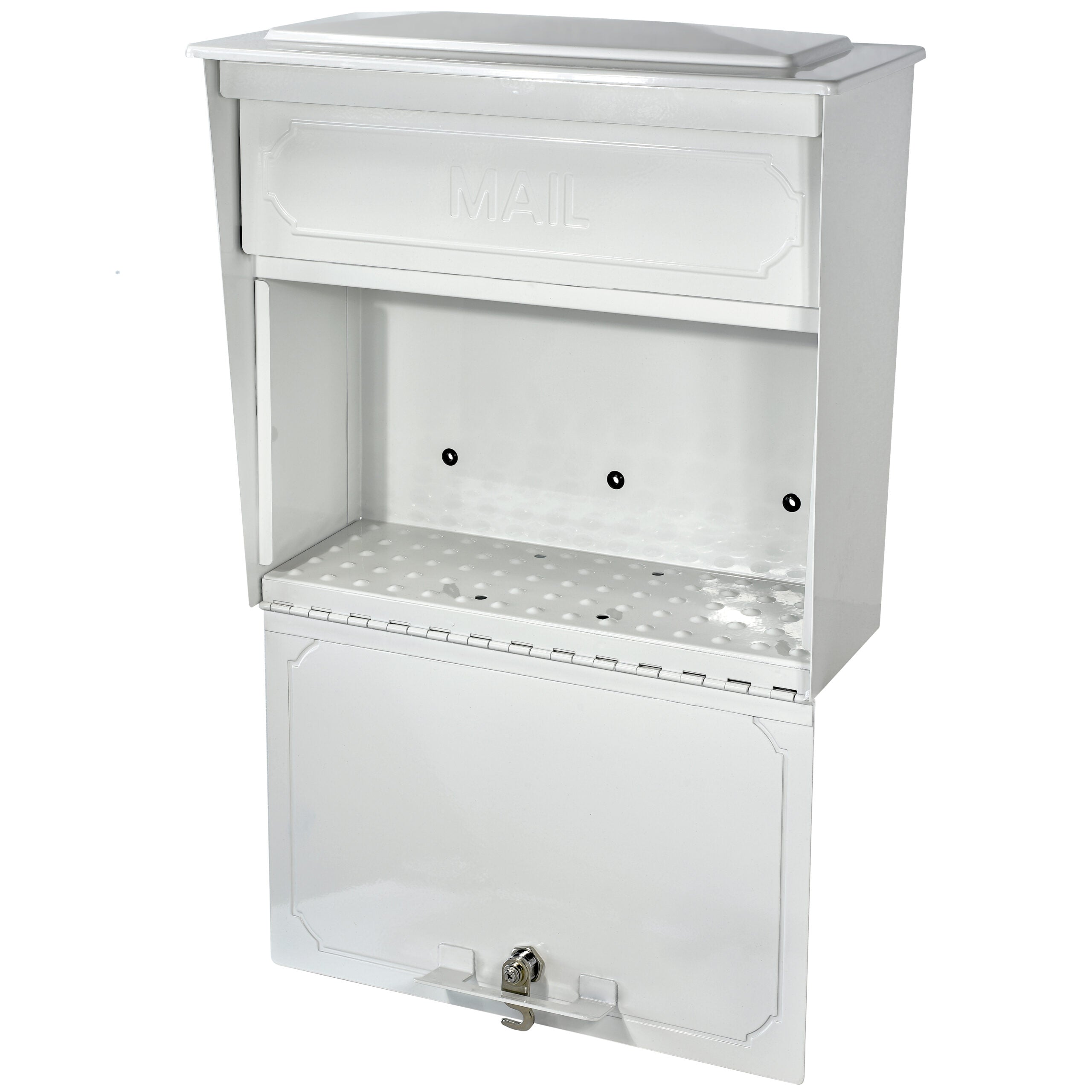 Mail Boss Townhouse Locking Wall Mount Mailbox