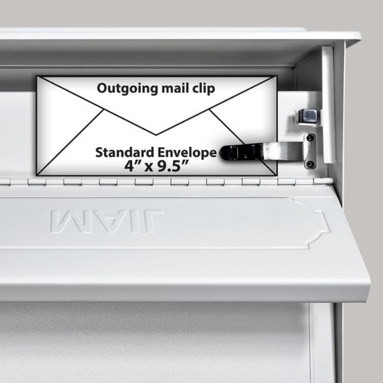 Mail Boss Townhouse Locking Wall Mount Mailbox