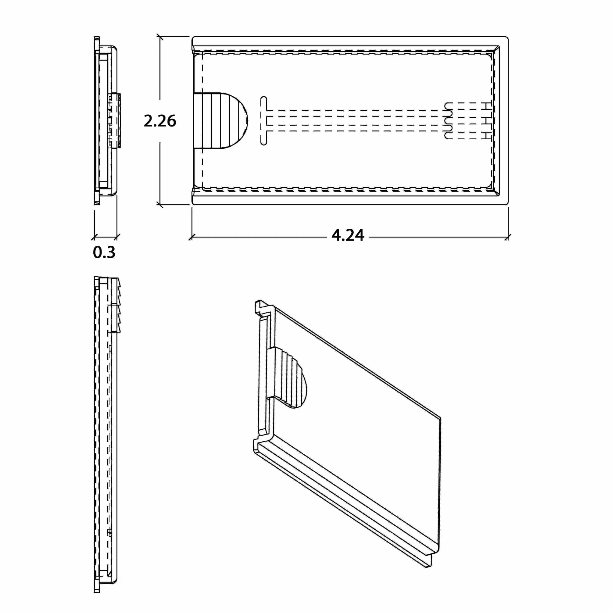 Mail Boss Townhouse Locking Wall Mount Mailbox
