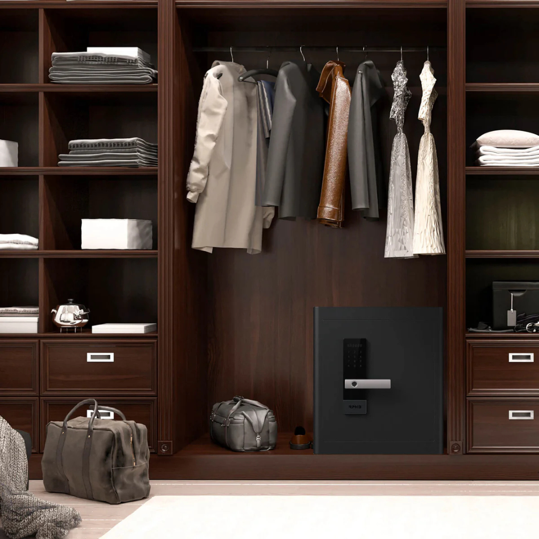 RPNB Fingerprint Luxury Closet Safe with LED Light - RPHS45